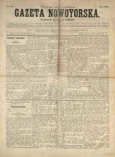 Gazeta Nowoyorska. Czasopismo Polskie w Ameryce. 1874.07.25 No 30