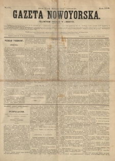 Gazeta Nowoyorska. Czasopismo Polskie w Ameryce. 1874.08.01 No 31