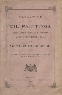 Catalogue of the oil paintings [...] in the National Gallery of Victoria [...]