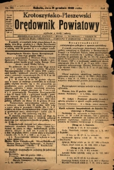 Krotoszyńsko-Pleszewski Orędownik Powiatowy 1929.12.21 R.56 Nr101
