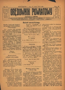 Orędownik Powiatowy 1923.03.31 R.48 Nr13