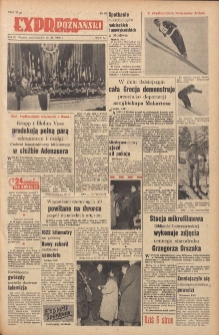 Express Poznański 1956.03.12 Nr61 zawiera Dodatek Sportowy