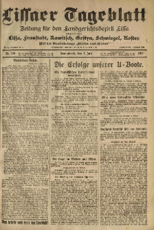 Lissaer Tageblatt. 1917.07.07 Nr.156