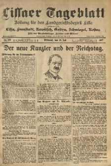 Lissaer Tageblatt. 1917.07.18 Nr.165