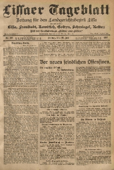 Lissaer Tageblatt. 1917.07.20 Nr.167