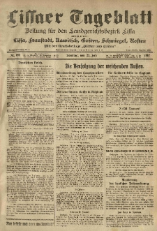 Lissaer Tageblatt. 1917.07.22 Nr.169