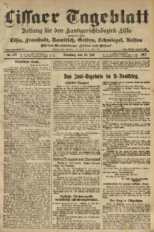 Lissaer Tageblatt. 1917.07.24 Nr.170