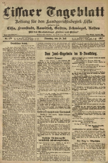 Lissaer Tageblatt. 1917.07.24 Nr.170