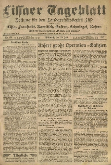 Lissaer Tageblatt. 1917.07.25 Nr.171