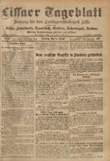 Lissaer Tageblatt. 1917.08.12 Nr.187