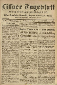 Lissaer Tageblatt. 1917.08.24 Nr.197