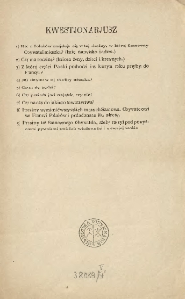 Kwestjonarjusz