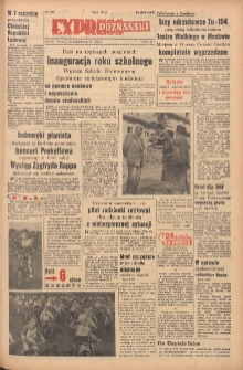 Express Poznański 1956.10.01 Nr232 zawiera Dodatek Sportowy