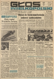 Głos Wielkopolski. 1972.02.12 R.28 nr36 Wyd.A