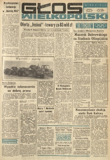 Głos Wielkopolski. 1972.09.10-11 R.28 nr216 Wyd.A