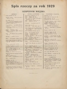Gospodyni Wiejska: dodatek do &bdquo;Poradnika Gospodarskiego&rdquo; 1929.01.06 R.14 Nr1-2