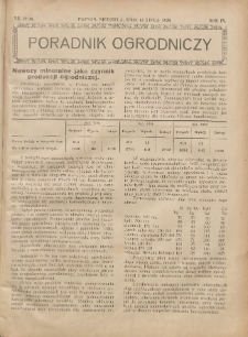 Poradnik Ogrodniczy. 1928.07.15 R.9 Nr29-30