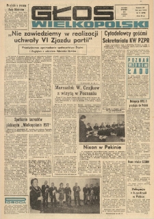 Głos Wielkopolski. 1972.02.22 R.28 nr44 Wyd.AB