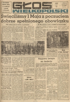 Głos Wielkopolski. 1972.05.02 R.28 nr103 Wyd.AB