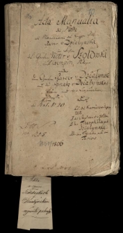 "Acta Manualia des Rothe [...] in Sachen des [...] Victor v. Szołdrski aus Czempin [...] wider [...] Xaver v. Działyński [...] betr[efend] die Kurniker Deportate" 1732-1806