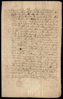 Akta prawno-majątkowe spadkobierców ordynata Władysława Myszkowskiego woj. krakowskiego