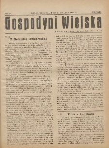 Gospodyni Wiejska: dodatek do &bdquo;Poradnika Gospodarskiego&rdquo; 1933.12.24 R.17 Nr25
