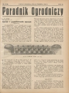 Poradnik Ogrodniczy. 1930.09.21 R.11 Nr37-28