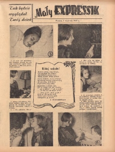 Mały Expressik: Bezpłatny dodatek "Expressu Poznańskiego" 1 września 1957 (1)