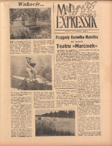 Mały Expressik: Bezpłatny dodatek "Expressu Poznańskiego" 1958.06.12