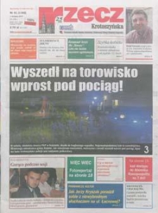 Rzecz Krotoszyńska 2017.08.01 Nr31(1162)