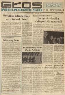 Głos Wielkopolski. 1973.10.13 R.29 nr243 Wyd.A