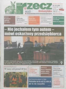 Rzecz Krotoszyńska 2018.03.27 Nr13(1196)