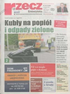 Rzecz Krotoszyńska 2018.11.06 Nr45(1228)