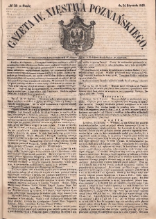 Gazeta Wielkiego Xięstwa Poznańskiego. 1849.01.24 Nr19