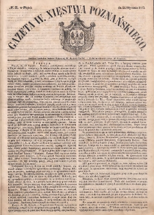 Gazeta Wielkiego Xięstwa Poznańskiego. 1849.01.26 Nr21