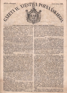 Gazeta Wielkiego Xięstwa Poznańskiego. 1849.02.01 Nr26
