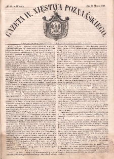 Gazeta Wielkiego Xięstwa Poznańskiego. 1849.03.20 Nr66