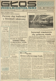 Głos Wielkopolski. 1973.07.08-09 R.29 nr161 Wyd.AB