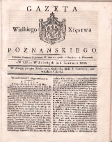 Gazeta Wielkiego Xięstwa Poznańskiego 1835.06.06 Nr130