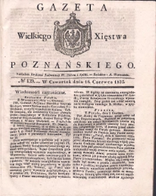 Gazeta Wielkiego Xięstwa Poznańskiego 1835.06.18 Nr139