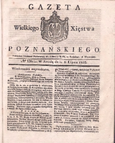 Gazeta Wielkiego Xięstwa Poznańskiego 1835.07.08 Nr156