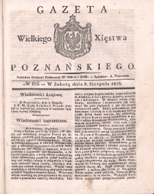 Gazeta Wielkiego Xięstwa Poznańskiego 1835.08.08 Nr183