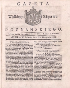 Gazeta Wielkiego Xięstwa Poznańskiego 1835.08.29 Nr201