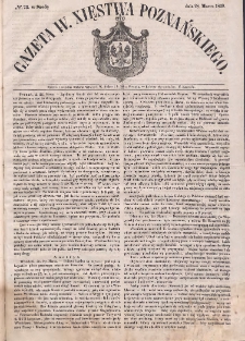 Gazeta Wielkiego Xięstwa Poznańskiego. 1849.03.28 Nr73