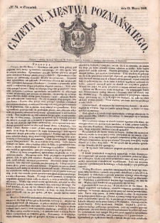 Gazeta Wielkiego Xięstwa Poznańskiego. 1849.03.29 Nr74