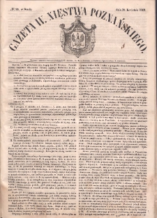 Gazeta Wielkiego Xięstwa Poznańskiego. 1849.04.18 Nr89