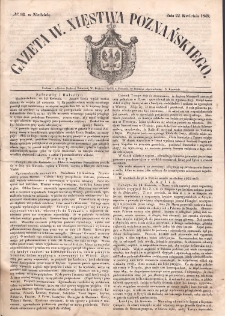 Gazeta Wielkiego Xięstwa Poznańskiego. 1849.04.22 Nr93