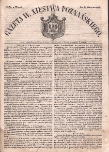 Gazeta Wielkiego Xięstwa Poznańskiego. 1849.04.24 Nr94