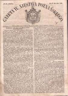 Gazeta Wielkiego Xięstwa Poznańskiego. 1849.04.28 Nr98