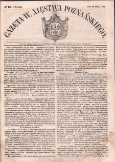 Gazeta Wielkiego Xięstwa Poznańskiego. 1849.05.26 Nr120